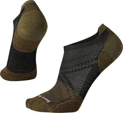 Smartwool Men's PhD Cycle Ultra Light Pattern Micro Sock - Medium - Black product image