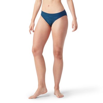 Smartwool Women's Seamless Bikini Boxed - Small - Twilight Blue product image