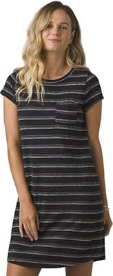 Prana Women's Elana Cozy Up Dress - XS - Black Stripe product image