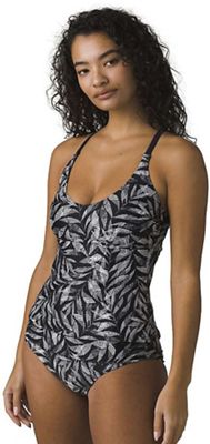 Prana Women's Marina D-Cup Tankini - 34D/S - Black Springtime product image