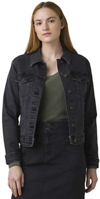 Prana Women's Slate Rim Denim Jacket - Medium - Onyx product image
