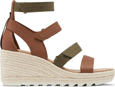 Sorel Women's Cameron Wedge Multi Strap Sandal 7.5 Velvet Tan Deals