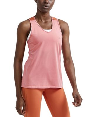 Craft Sportswear Women's Adv Charge Perforated Singlet - Small - Coral / Terracot product image