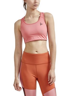 Craft Sportswear Women's Training Classic Bra - Medium - Coral product image