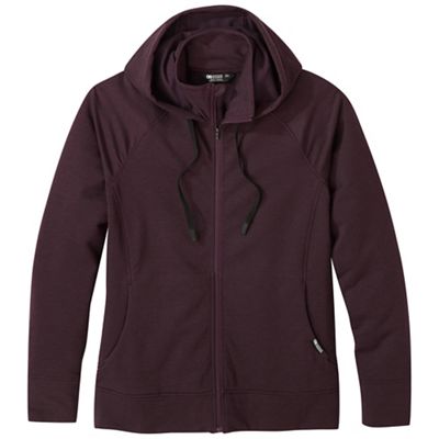 Outdoor Research Women's Emersion Fleece Hoodie - Large - Elk product image