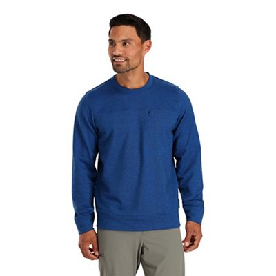 Outdoor Research Men's Emersion Fleece Crew Sweatshirt - XL - Classic Blue Heather product image