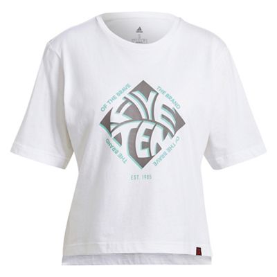 Five Ten Women's Cropped Tee - XS - White product image