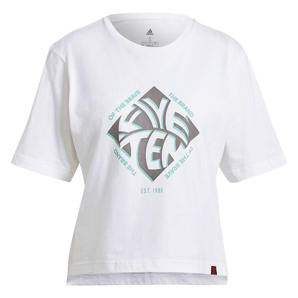 Five Ten Women's Cropped Tee - XS - White product image