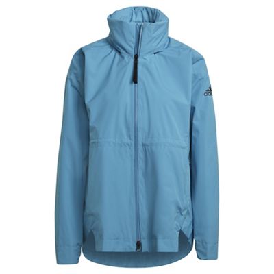 Adidas Women's Terrex Urban Rain.RDY Jacket - Medium - Hazy Blue product image