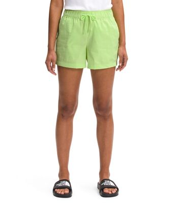 The North Face Women's Class V 4 Inch Short - Small - Sharp Green product image