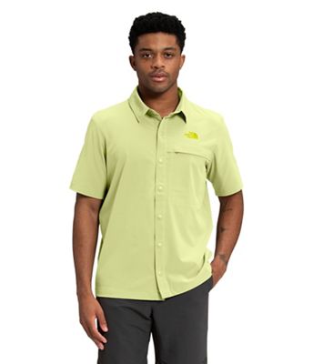 The North Face Men's First Trail UPF SS Shirt - Medium - Pale Lime Yellow product image