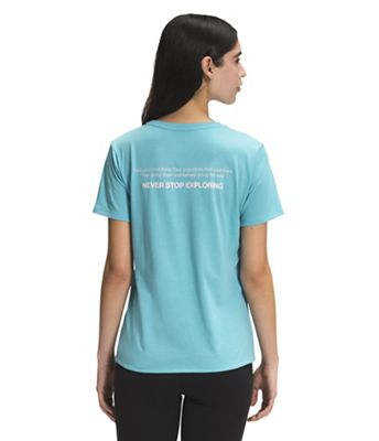 The North Face Women's Foundation Graphic SS Top - Small - Maui Blue product image