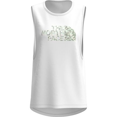 The North Face Women's Foundation Graphic Tank - Large - TNF White