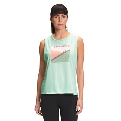 The North Face Women's Foundation Graphic Tank - Small - Misty Jade product image