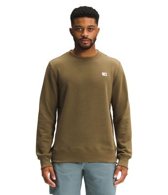 The North Face Men's Heritage Patch Crew Sweatshirt - Small - Military Olive product image