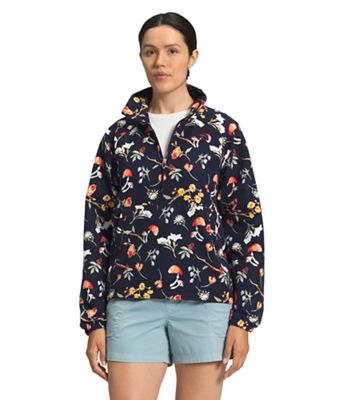 The North Face Women's Printed Class V Windbreaker - Small - Aviator Navy Botanical Day Dream Print product image