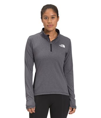The North Face Women's Riseway 1/2 Zip Top - Small - TNF Black Heather product image