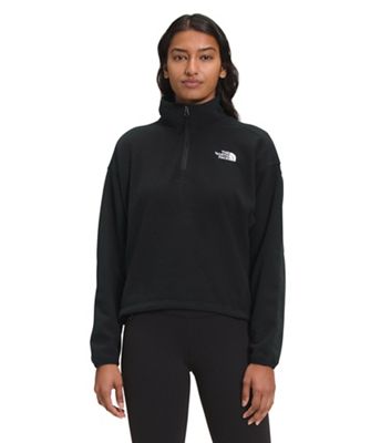 The North Face Women's TKA Kataka 1/4 Zip Fleece Top - Large - TNF Black product image