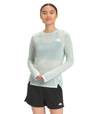 The North Face Women's Up With The Sun LS Shirt - Large - Misty Jade product image