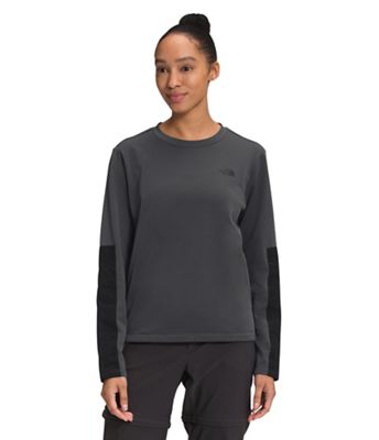 The North Face Women's Wayroute Crew - Medium - Asphalt Grey / TNF Black product image
