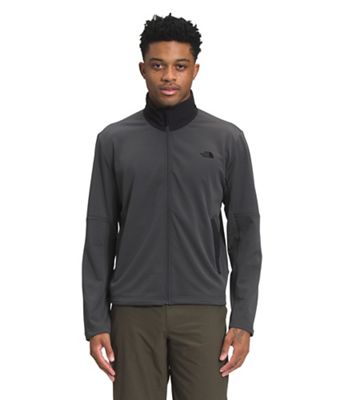 The North Face Men's Wayroute Full Zip Jacket - Medium - Asphalt Grey / TNF Black product image