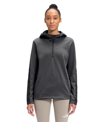 The North Face Women's Wayroute Pullover Hoodie - Large - Asphalt Grey / TNF Black product image