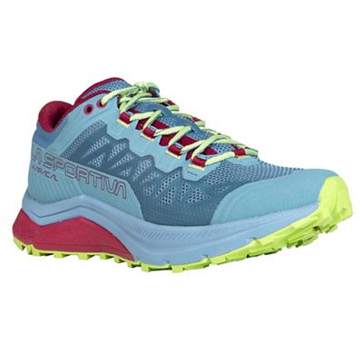 La Sportiva Women's Karacal Shoe - 39.5 - Topaz / Red Plum product image