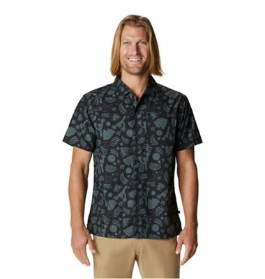 Mountain Hardwear Men's Camp SS Shirt - Small - Dark Storm J Tree Print product image