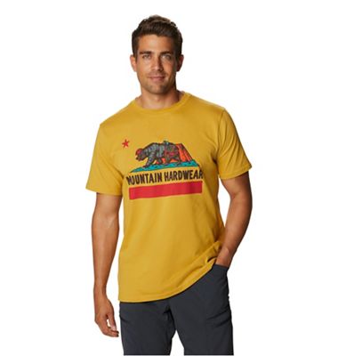Mountain Hardwear Men's Hardwear Bear Flag SS Tee - XS - Mojave Tan product image