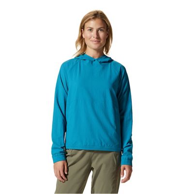 Mountain Hardwear Women's Sunshadow LS Hoody - Large - Vinson Blue product image