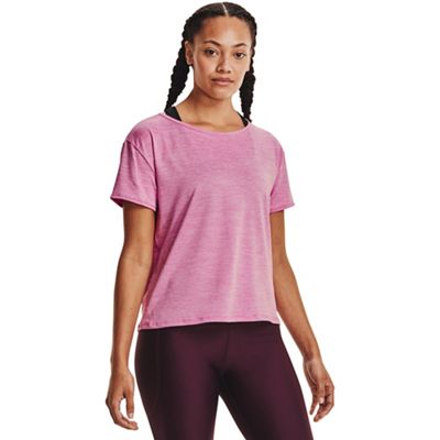 Under Armour Women's Tech Vent SS T-Shirt - Medium - Planet Pink / Meteor Pink product image