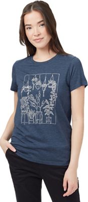 Tentree Women's Plant Club T-Shirt - Small - Moonlit Ocean Heather product image