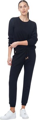 Tentree Women's TreeFleece Bamone Sweatpant - Small - Meteorite Black product image