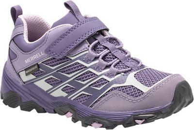 Merrell Girls' Moab FST Low A/C Waterproof Shoe - 7 - Cadet / Purple Ash product image