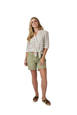 Carve Designs Women's Oahu 6 Inch Short - 10 - Olive product image