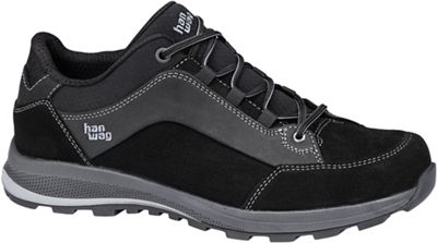Hanwag Men's Banks Low Bunion LL Shoe - 12 - Black / Black product image