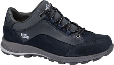 Hanwag Women's Banks Low Bunion LL Shoe - 7 - Navy / Asphalt product image