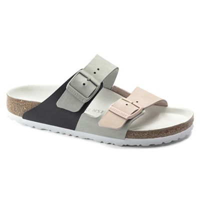 Birkenstock Women's Arizona Split Hex Sandal - 37 Narrow - Mineral / Light Rose Nubuck product image