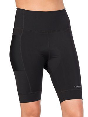 Terry Women's Holster Hi Rise 8.5 Inch Short - XL - Black product image