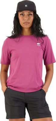 Mons Royale Women's Icon Relaxed Tee - Large - Berry product image