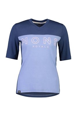 Mons Royale Women's Redwood Enduro VT Shirt - XS - Fades of Summer product image