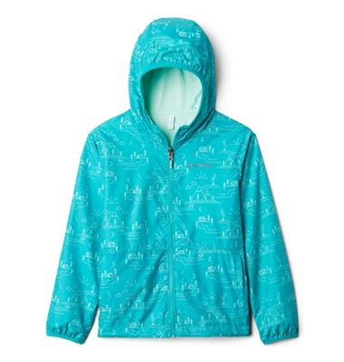 Columbia Youth Pixel Grabber Reversible Jacket - XL - Tropic Water Camp Scene product image