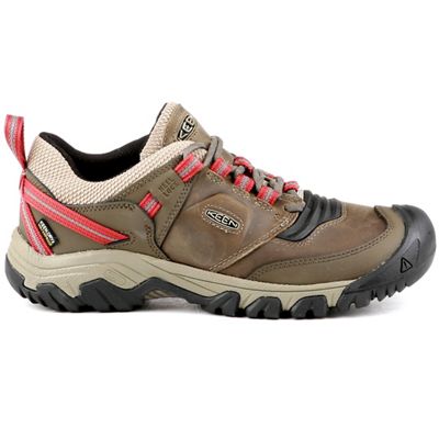KEEN Men's Ridge Flex Waterproof Shoe - 11.5 - Timberwolf / Ketchup product image