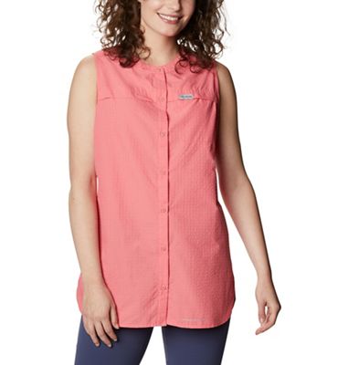 Columbia Women's Silver Ridge Novelty Tunic - Small - Salmon product image
