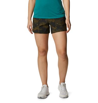 Columbia Women's Summerdry Cargo 3 Inch Short - Large - Stone Green Spotted Camo product image