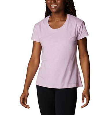 Columbia Women's Sun Trek SS Tee - Small - Aura Heather product image