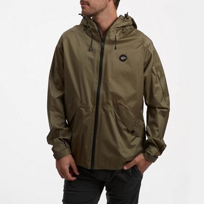 Howler Brothers Men's Aguacero Rain Shell Jacket - Small - Fatigue product image