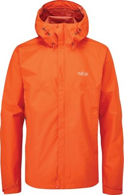 Rab Men's Downpour Eco Jacket - Medium - Firecracker product image
