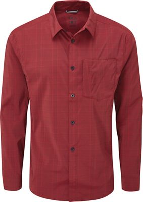 Rab Men's Mello LS Shirt - XXL - Oxblood Red Marl product image