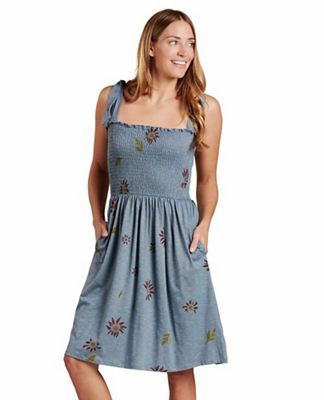 Toad & Co Women's Gemina Sleeveless Dress - Medium - North Shore Gerbera Print product image